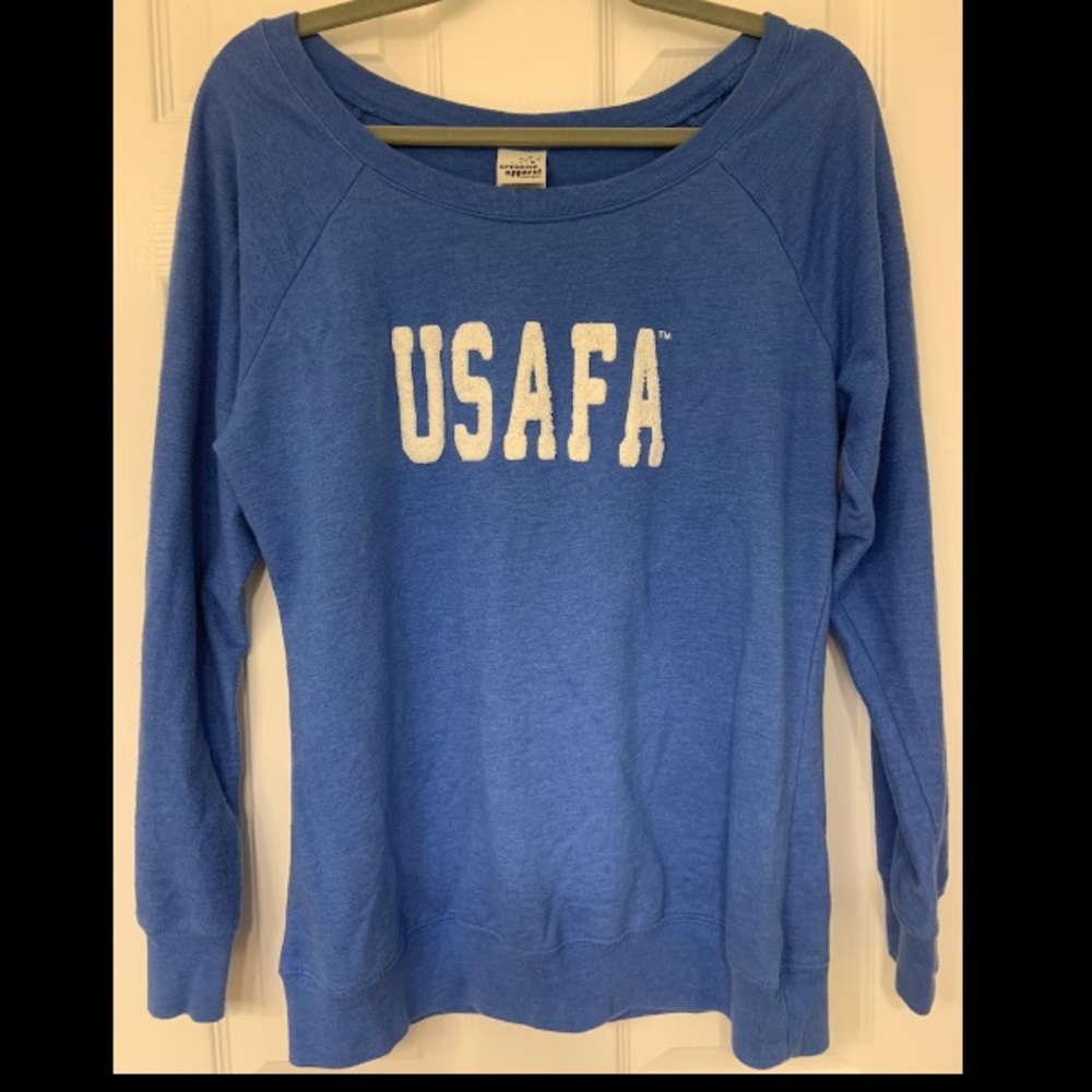 Women’s US Air Force Academy USAFA wide neck sweater